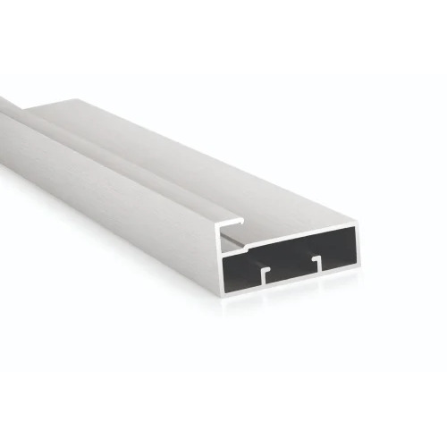 Aluminium Frame Profile - Available in Multiple Sizes, Silver Rectangular Design with Corrosion-Resistant and Lightweight Features for Custom Structural Applications