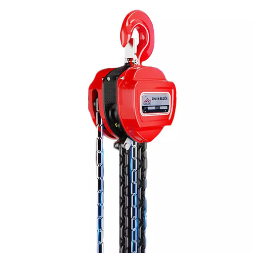 Chain Pulley Block 1T3M - Color: Red