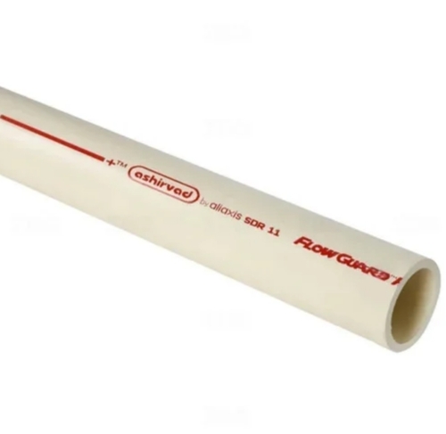 Cpvc Pipes - 2.5mm Thickness, 3 Inch Diameter, White Color | High Durability, Corrosion-Resistant, Heat-Resistant, Pressure-Resistant, Non-Toxic, Lightweight, Easy Installation, Long-Lasting, Smooth Surface, UV-Resistant