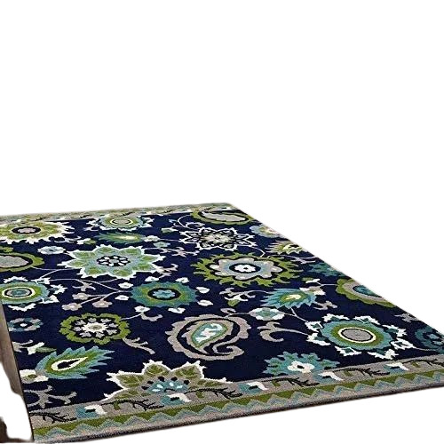 Design Rectangular Woolen Carpet