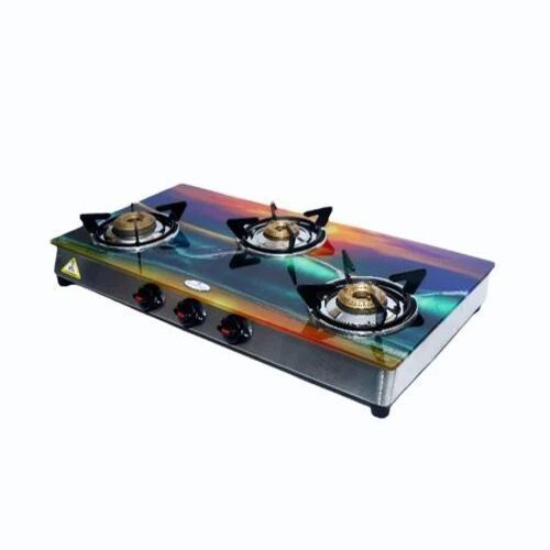 Digital Gas Glass Top Stove