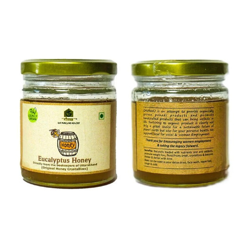 Eucalyptus Honey - 200 gms Box | Organic, A Grade, Sweet Flavor, Ideal for Eating