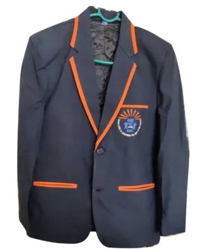 Full Sleeve School Blazer - Durable Fabric, Customized Size | Breathable, Anti Wrinkle, Easy Care, Professional Look