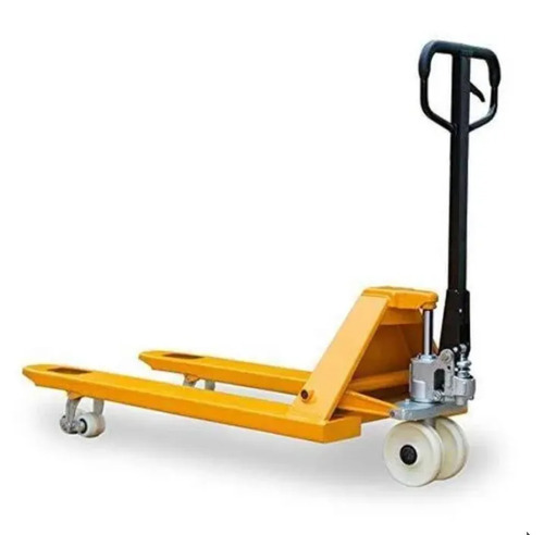 Hand Pallet Truck - 3000 Kg Capacity, Color Coated Finish | Yellow And Black, Ideal For Material Handling