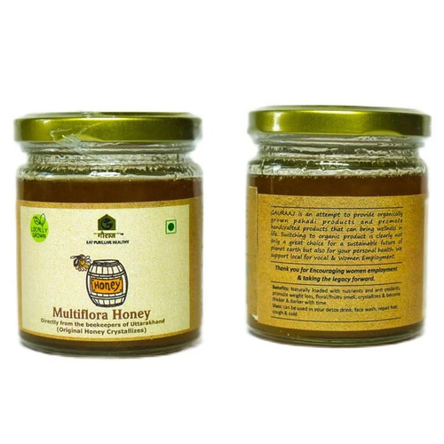 Multiflora Honey - 200 gms Box | Organic, A Grade, Sweet Flavor, Versatile Usage for Various Culinary Applications