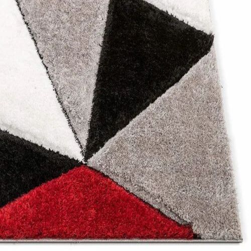 Red Hand Tufted Carpet