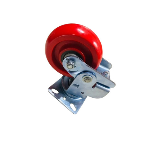 Spring Loaded Pu Caster Wheels By Global Wheels