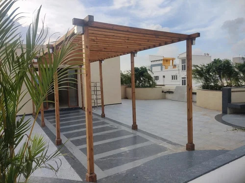 Terrace Wooden Pergola