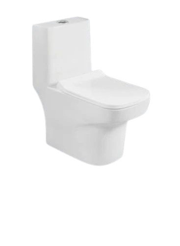 White Toilet Seat - 480 x 450 x 405mm | Durable Ceramic, Fine Finished, Long Lasting, Floor Mounted