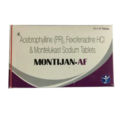 Acebrophylline Fexofenadine Montelukast Tablets