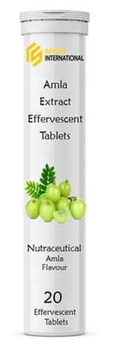 Amla Extract Effervescent Tablets - Medicine Grade, Prescription Required For Hospital And Clinic Use, Dosage Guidelines As Per Prescription