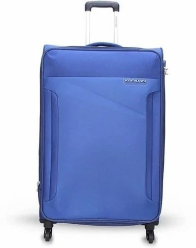 Blue Polyester Luggage Fabric