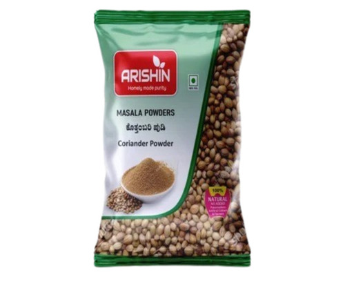 Arishin Coriander Powder - Organic Grade A , Raw Brown Powder for Culinary Use