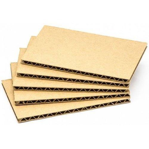 Corrugated Cardboard Sheets - Eco-Friendly Paper, Custom Sizes Available | Shock Absorbent, Cushioning Layer, Moisture Resistant, Protective Flat Surface