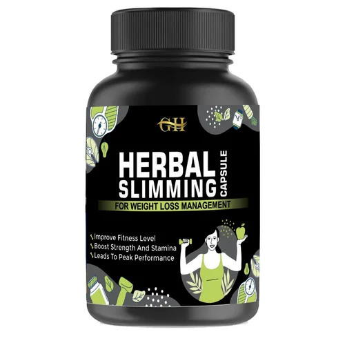 Herbal Slimming Capsules - Medicine Grade Herbal Medicine for Personal Use | Adult Dietary Supplement in Easy-to-Swallow Capsules