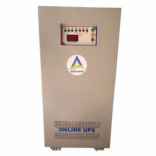 Agro Sales Industrial Online UPS - 10 KVA, 3 Phase IN - 1 Phase OUT, 230V Input, 440V Output, Provides Uninterrupted Power Supply to Network Equipments During Electricity Failure, 50 Hz Frequency