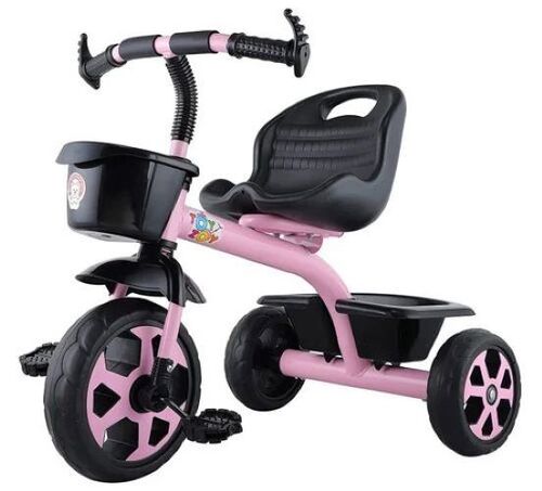 Premium Kids Tricycle - 74x46x59cm | Sturdy Frame, Comfortable Seat, Smooth Ride, Non-Slip Pedals, Safety Handle