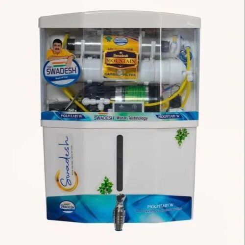 Mountain W Water Purifier - 12-Stage RO, UV & TDS Controller | Wall Mounted/Table Top, High Purification Rate of 96-98%
