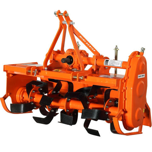 Shaktiman Rotavator - Metal, 7 Feet Width, Multi Speed | Trailing Board Adjustment, Good Soil Mixing, Double Depth Skid, Side Plate for Uniform Levelling