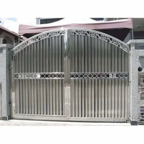 Stainless Steel Main Gate