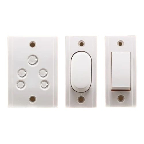 White Electrical Switches