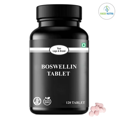 Boswellin, Curcumin, Glucosamine, Hyaluronic Acid, Methylsulfonylmethane Calcium Tablets