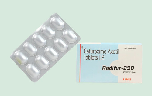Cefuroxime Axetil Tablets I.P. - Grade Medicine, Prescription Required for Hospital and Clinic Use