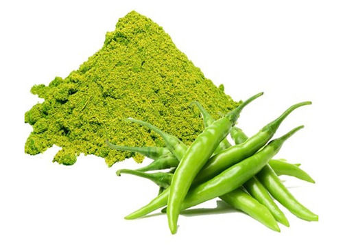 Dehydrated Green Chilli Powder