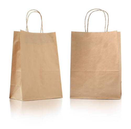 Plain Paper Bag - Color: Brown