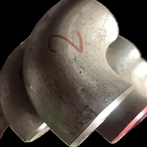 Mild Steel Elbow - Polished Finish Custom Size Rust Proof Silver Round Design
