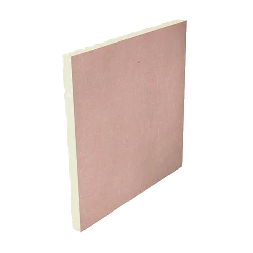 1829mm Saint Gobain Gyproc Fireline Board - Gypsum, 1829x1219x9.5mm, Pink/Brown | Fireproof, Ideal for Lifts & Service Shafts, False Ceiling Use