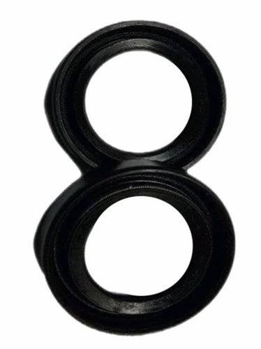 Nitrile Rubber Mechanical Seal - 5 mm Thick, 3.5 Inch Diameter | Soft Black Ring for Hydraulic Motors