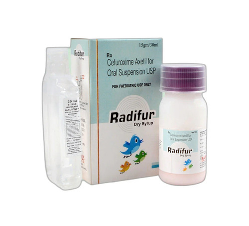 Cefuroxime Axetil Oral Suspension IP - Dry Syrup Formulation , Prescription Required for Hospital and Clinic Use