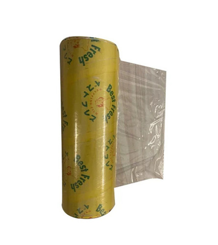 Cling Film - Plastic, Standard Size Roll, Transparent Finish | Good Clarity, Eco-Friendly, Easy to Use, Customized Sizes