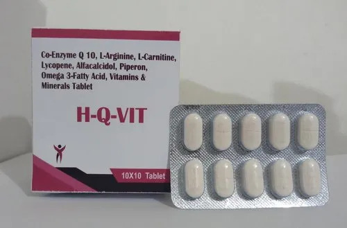 Co-Enzyme Q10, L-Arginine, Tablets