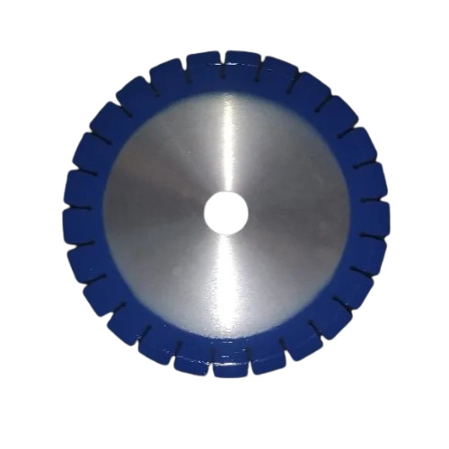 Concrete Cutting Blade - Corrosion Resistant, 14 Inch Circular Shape, 20mm Thickness | SKI Blue and Silver Metal Design