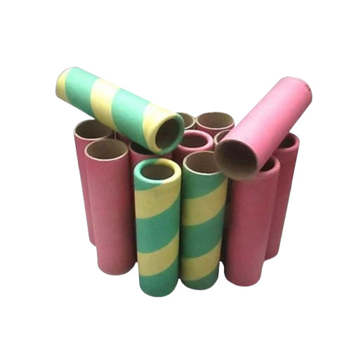 Custom Paper Tube - New, Round Shape with Fine Finish | Durable Paper Material, Very Good Quality, Plain Pattern