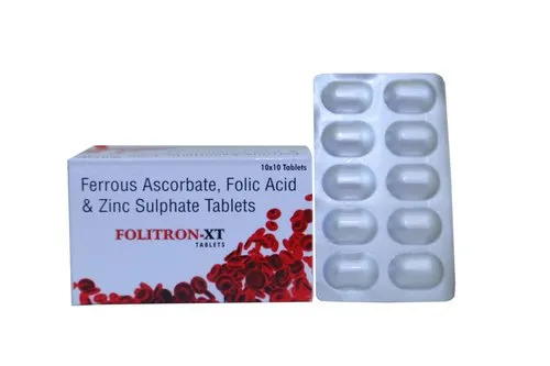 Ferrous Ascorbate, Folic Acid and Zinc Sulphate Tablets