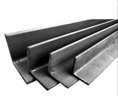 Gi Angles - Galvanized Steel, 25-100 mm Size, Silver Color, Hot Dip GI L Angle Structure | Industrial Application, Rectangular Shape