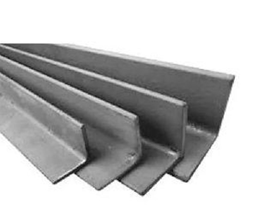 Hot Dip Galvanized Angles - Size 40x40x3mm to 150mm | Grey Galvanized Sheet, IS:2062 Quality