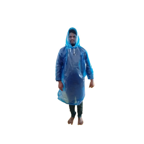 Plastic Rain Poncho