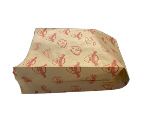 Printed Paper Envelopes - High Density Kraft 10x6 Inch Moisture Resistant Modern Design Lightweight and Easy to Carry Single Compartment Brown & Red Recyclable Packaging
