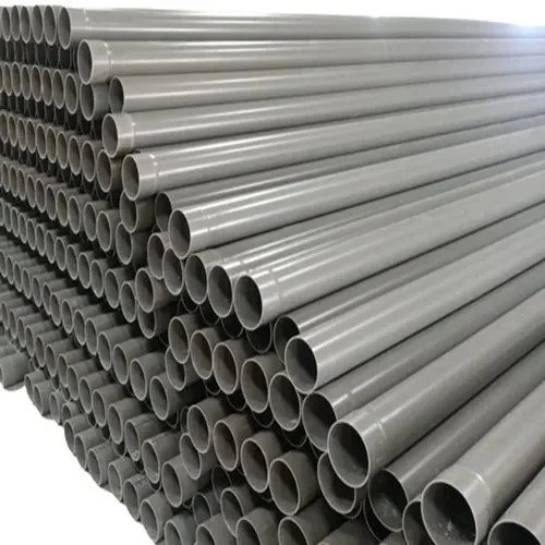 PVC Pressure Pipe - Grey, Round, Seamless | High Strength, Pressure-Resistant, Corrosion-Proof, Lightweight, Easy Installation, Chemical-Resistant, Leak-Proof Joints, UV-Resistant