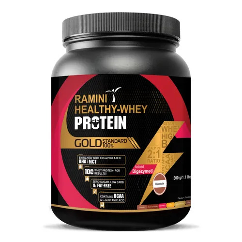 RAMINI Whey Protein Concentrate With DHA, MCT And Digezyme