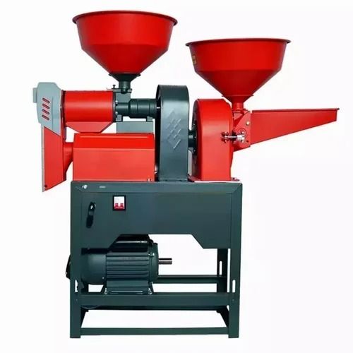 Semi Automatic Rice Mill Machine