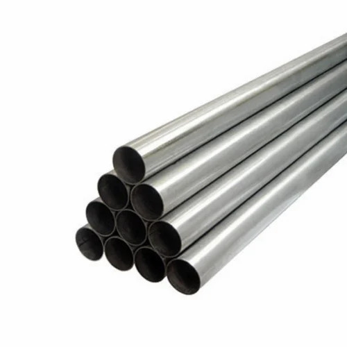 Stainless Steel 304 Round Pipe - 6 Meter Length, 1-150 mm Thickness, Grey Color, Galvanized Alloy