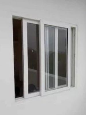 Upvc Sliding Windows - White | Durable, Easy To Install, Wall Mounted, Polished Finish, Corrosion Resistant