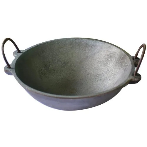 12 Inch Cast Iron Kadai