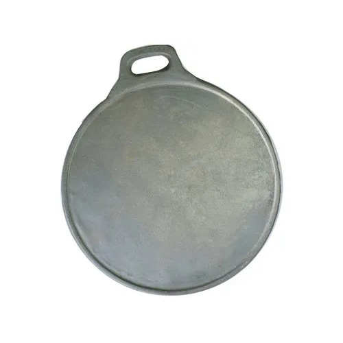 14 Inch Cast Iron Dosa Pan - Metal Construction, Silver Finish with Single Handle | Ideal for Making Delicious Dosas at Home