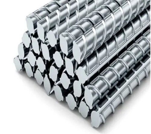 16mm TMT Bars - Diameter: 16mm, Grade: Fe 500, Color: Silver, Shape: Rings | Ideal for Construction Applications with Strong Durability